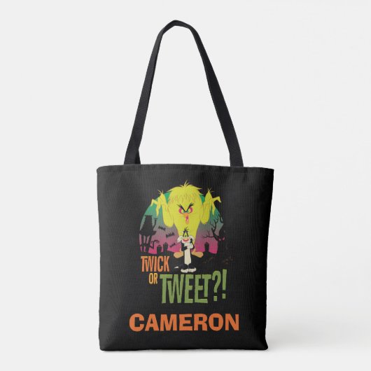 TWEETY™ & SYLVESTER™ "Twick or Tweet" Tasche (Rückseite)