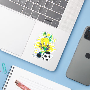 TWEETY™ Team Brasil Fußball-Grafik Aufkleber