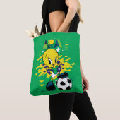 TWEETY™ Team Brasil Fußball-Grafik Tasche (Von Nahem)