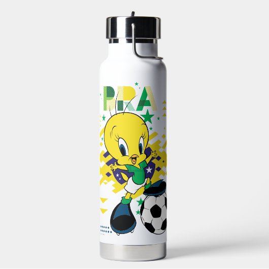 TWEETY™ Team Brazil Soccer Graphic Trinkflasche (Links)