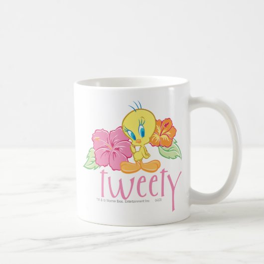 TWEETY™ Tropische Blume Kaffeetasse (Rechts)