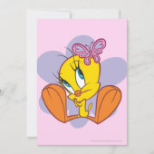 TWEETY™ und Butterfly Einladung (Vorderseite)