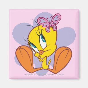 Tweety und Butterfly Magnet