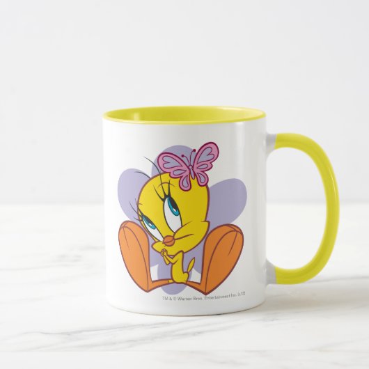 TWEETY™ und Butterfly Tasse (Rechts)