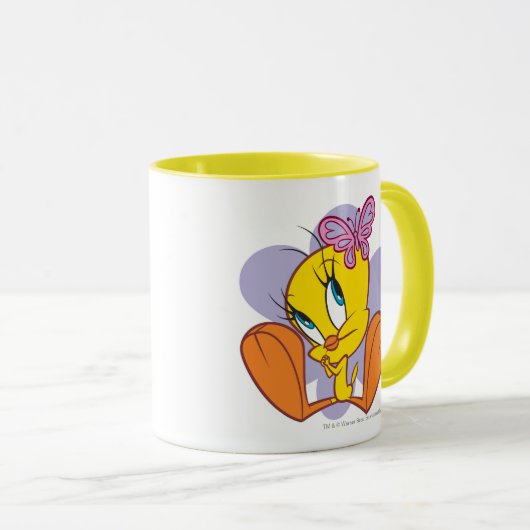 TWEETY™ und Butterfly Tasse (VorderseiteRechts)