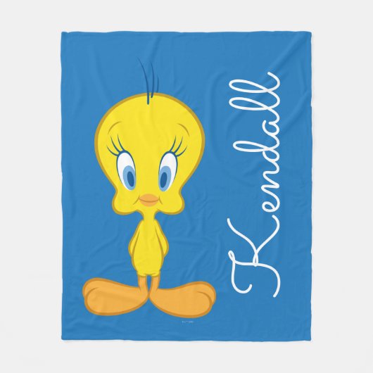 TWEETY™ | Unschuldiger kleiner Vogel Fleecedecke (Vorderseite)