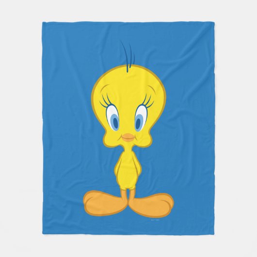 TWEETY™ | Unschuldiger kleiner Vogel Fleecedecke (Vorderseite)