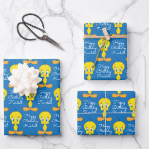 TWEETY™   Unschuldiger kleiner Vogel Geschenkpapier Set