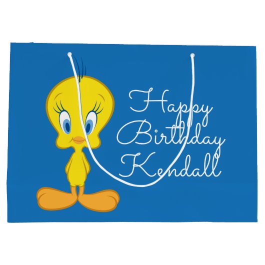 TWEETY™ | unschuldiger kleiner Vogel Große Geschenktüte (Rückseite)