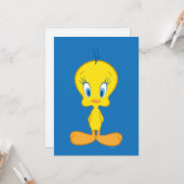 TWEETY™ | Unschuldiger kleiner Vogel Karte (Vorderseite/Rückseite Beispiel)