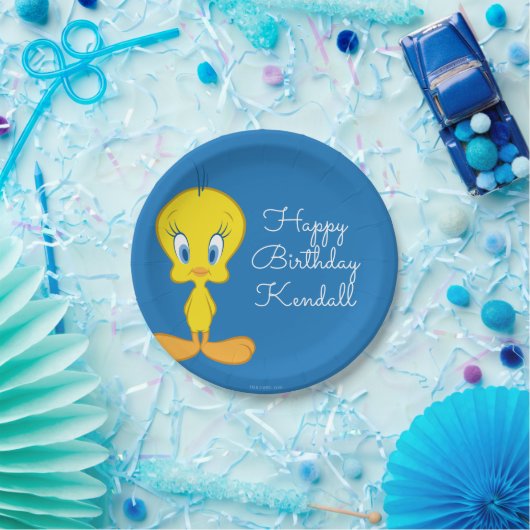 TWEETY™ | unschuldiger kleiner Vogel Pappteller (Party)