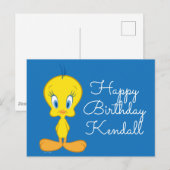 TWEETY™ | Unschuldiger kleiner Vogel Postkarte (Vorne/Hinten)