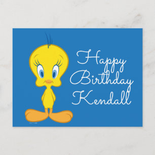 TWEETY™ Unschuldiger kleiner Vogel Postkarte