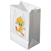 Tweety Vogel  Mittlere Geschenktüte (Vorderseite Schrägansicht)