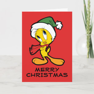 TWEETY™ Weihnachtsdenken Feiertagskarte
