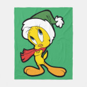 TWEETY™ Weihnachtsdenken Fleecedecke (Vorderseite)