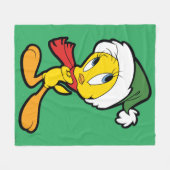 TWEETY™ Weihnachtsdenken Fleecedecke (Vorderseite (Horizontal))