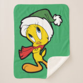 TWEETY™ Weihnachtsdenken Sherpadecke (Vorderseite)
