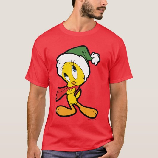 TWEETY™ Weihnachtsdenken T-Shirt (Vorderseite)