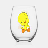 Tweety Weinglas Ohne Stiel (Vorderseite)