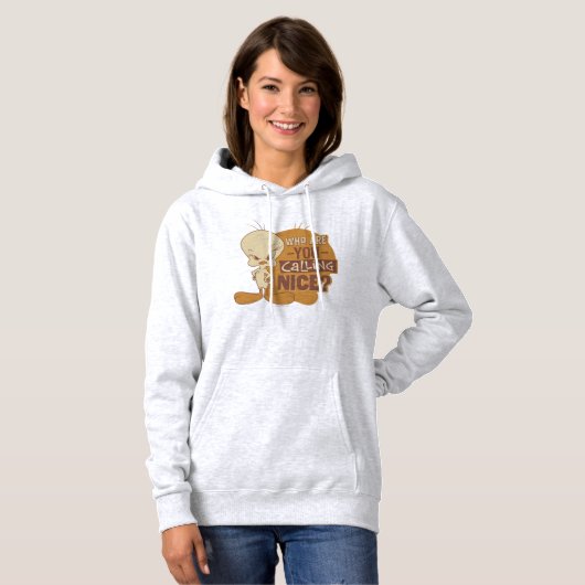 TWEETY™- Wer nennst du Nizza? Hoodie (Vorne ganz)