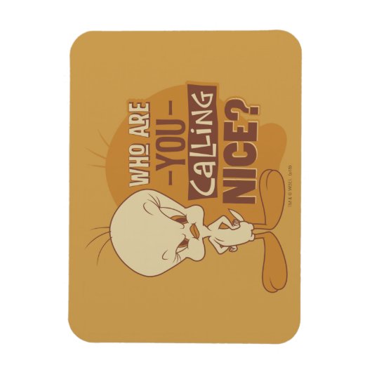 TWEETY™ - Wer rufen Sie Nizza an? Magnet (Vertikal)