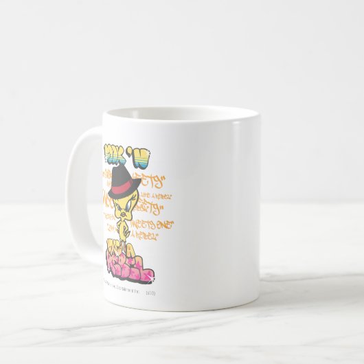 TWEETY™ Wie ein Rebell Kaffeetasse (Vorderseite Links)