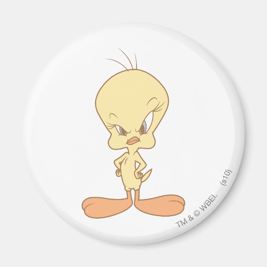 Tweety Wütend Magnet (Vorne)