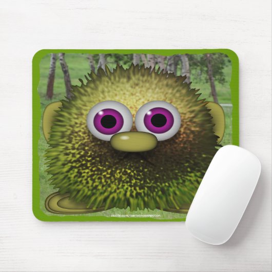 Tweezeln Sie die Niedliche Wuzzy Hintern & Forest Mousepad (Mit Mouse)