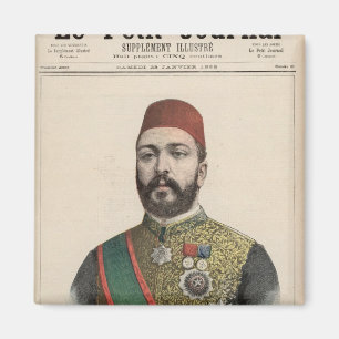 Twefik PashaKhedive von Ägypten Magnet
