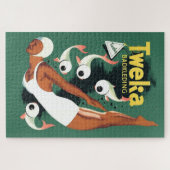 Tweka-Badeanzug aus den 50er Jahren Puzzle (Horizontal)