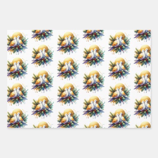 Twelve Days of Christmas  Geschenkpapier Set (Vorderseite 2)