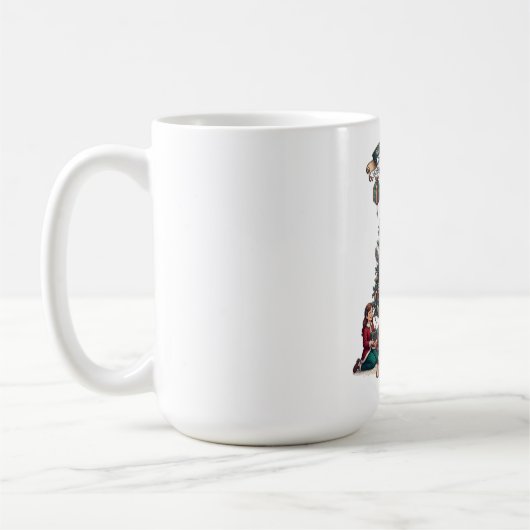 Twelve Days of Christmas T-Shirt, Ornate Gift Tree Kaffeetasse (Links)