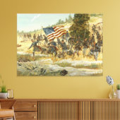 Twentieth Maine von H. Charles McBarron Print Leinwanddruck (Insitu (Wohnzimmer))