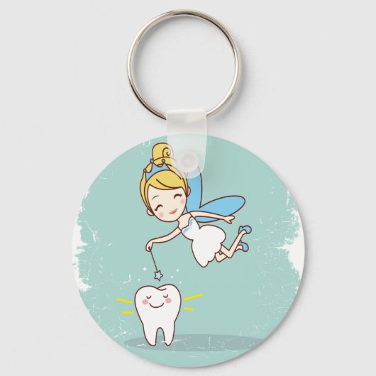 Twenty-eighth February - Tooth Fairy Day Schlüsselanhänger (Vorderseite)