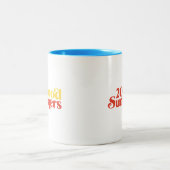 Twenty Good Summers Zweifarbige Tasse (Mittel)