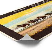 Twenty Mule Team Borax Poster (Ecke)