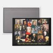 Twenty-One Masters Magnet (Vorderseite/Rückseite)