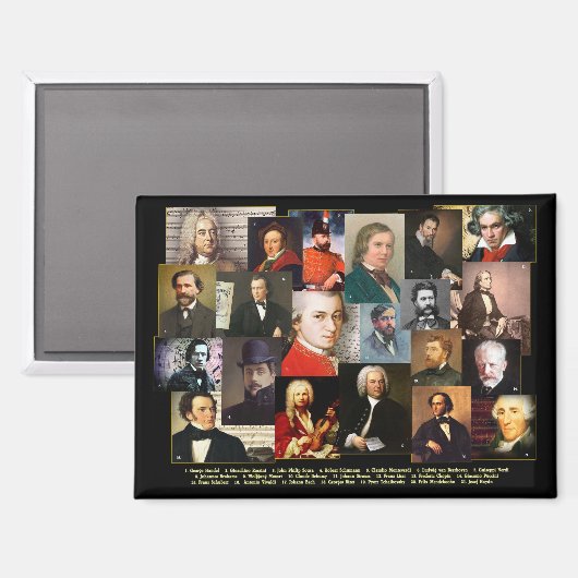 Twenty-One Masters Magnet (Vorderseite/Rückseite)