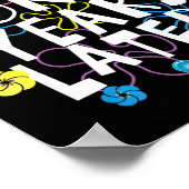 Twenty One Years Later 21 Year Old Birthday Women  Poster (Ecke)