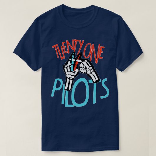 twentyone pilots 3 T-Shirt (Design vorne)