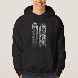 Twer und Gluestick Buntglas Hoodie