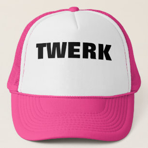 TWERK HUT (Rosa) Truckerkappe