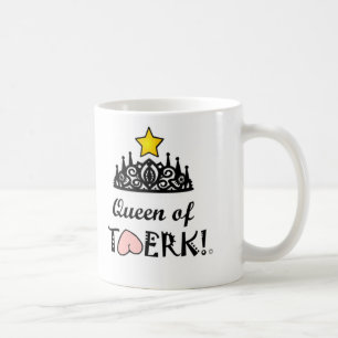 Twerk Stern-Königin Kaffeetasse