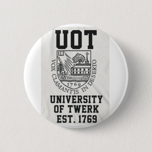 Twerk Universität Button (Vorderseite)