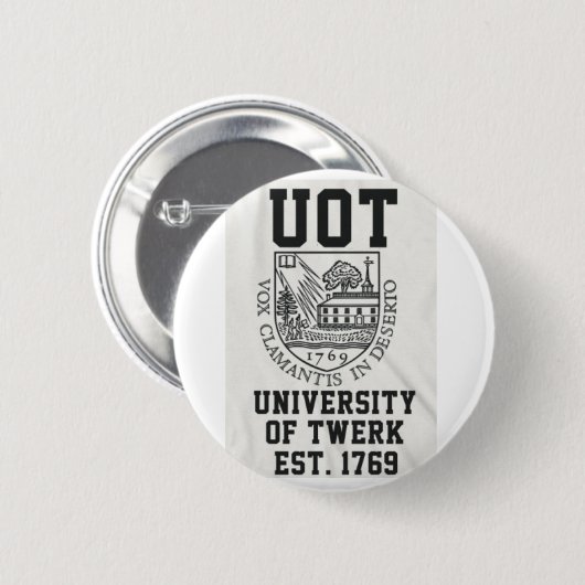 Twerk Universität Button (Vorne & Hinten)