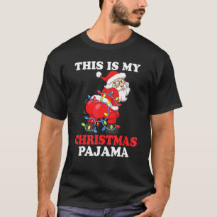 Twerking Santa Claus Garland Das ist meine Weihnac T-Shirt
