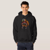 Twerking Turkey For Mens Womens Twerky Dance Danci Hoodie (Vorne ganz)