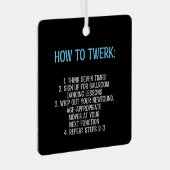 Twerking Tutorial - NICHT!  Ornament Aus Metall (Vorderseite Rechts)