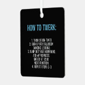 Twerking Tutorial - NICHT! Ornament Aus Metall (Vorderseite links)